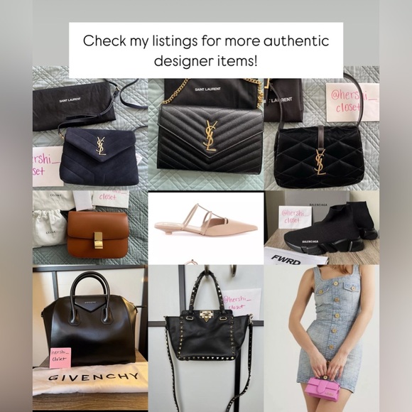 Authentic Givenchy 4G Stud Earrings Silver Gold Toned - Picture 10 of 12